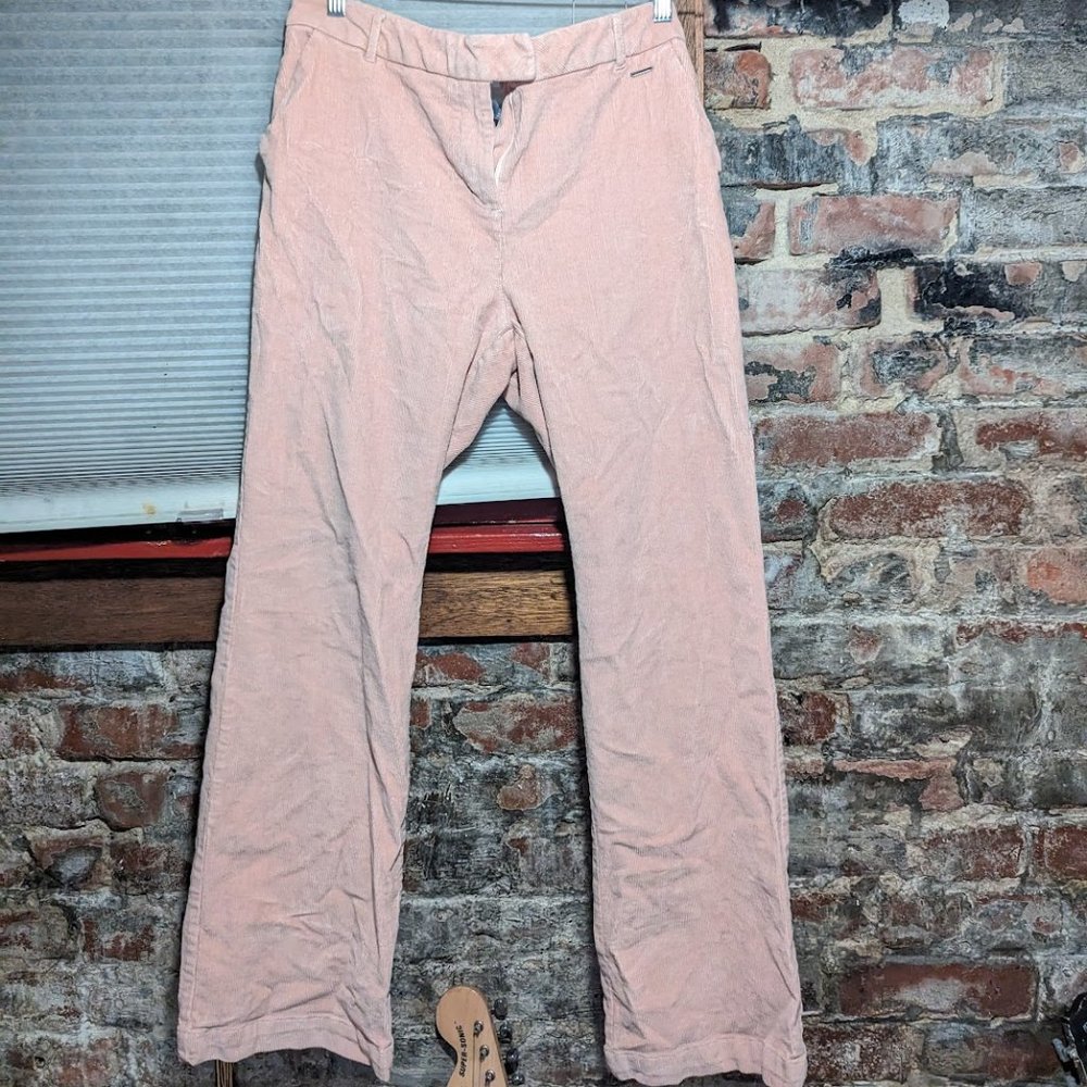 PInk bootcut corduroy pants